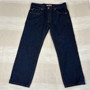 Lowrider The Boulevard Classic Men's Sz 38x30 Jeans Dark Wash Denim Relaxed Fit